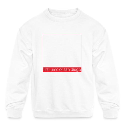 Grace Love Justice - square - Kids' Crewneck Sweatshirt