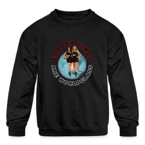 Eldora Girls Are Worldclass - Kids' Crewneck Sweatshirt