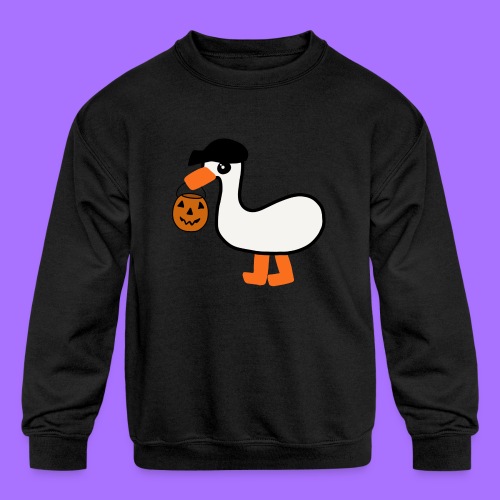 Emo Goose (Halloween 2021) - Kids' Crewneck Sweatshirt