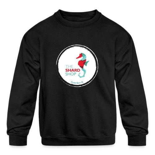 Grayton Beach Circle - Kids' Crewneck Sweatshirt