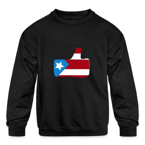 Puerto Rico Like It - Kids' Crewneck Sweatshirt