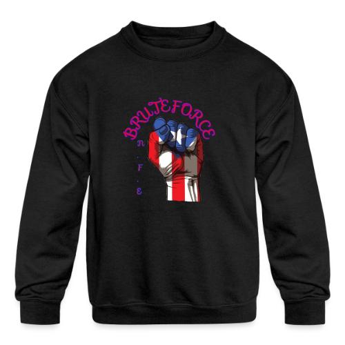 PR POWER - Kids' Crewneck Sweatshirt