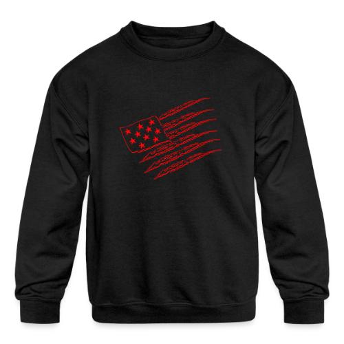 FLAG - Kids' Crewneck Sweatshirt