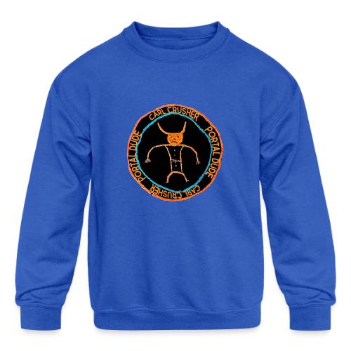 Portal Dude - Kids' Crewneck Sweatshirt