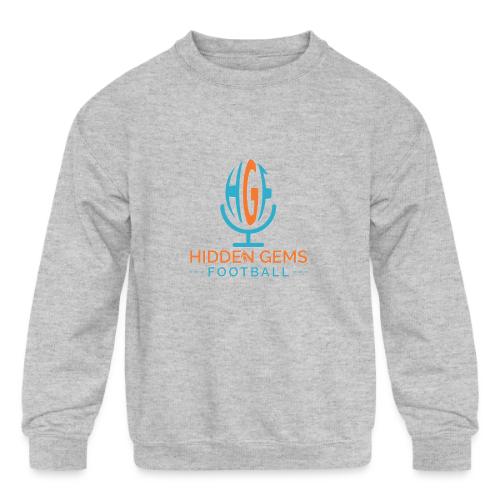 Hidden Gems Football - Kids' Crewneck Sweatshirt