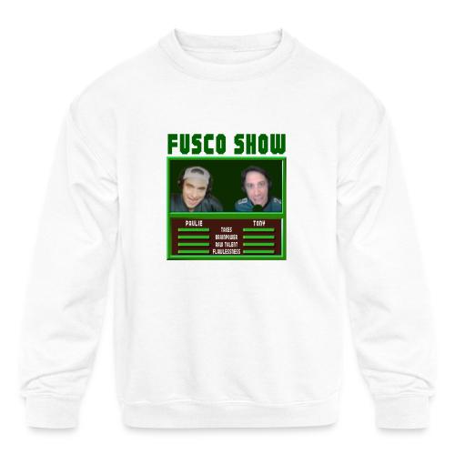 FUSCO SHOW VIDEO GAME - Kids' Crewneck Sweatshirt