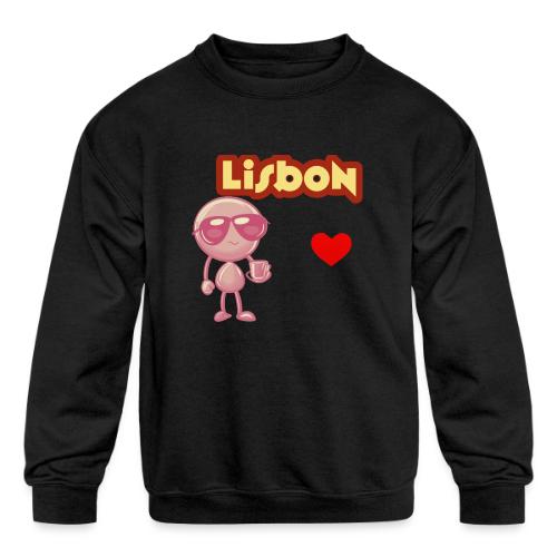 Smoon City_Lisbon - Kids' Crewneck Sweatshirt