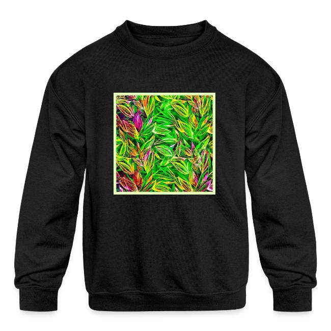 Textured Leaf Garden Art