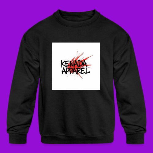 Kenada Apparel graffiti splash - Kids' Crewneck Sweatshirt