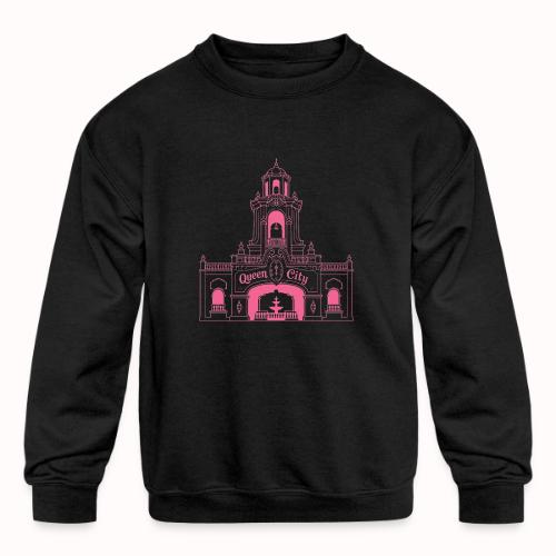 Pink is the warmest color - Kids' Crewneck Sweatshirt