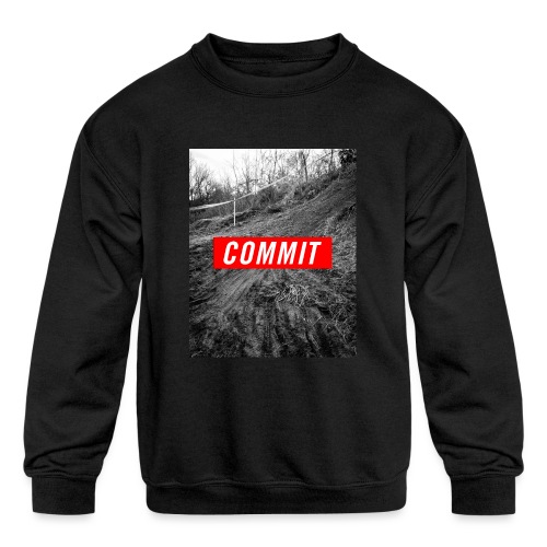 Commit - Kids' Crewneck Sweatshirt