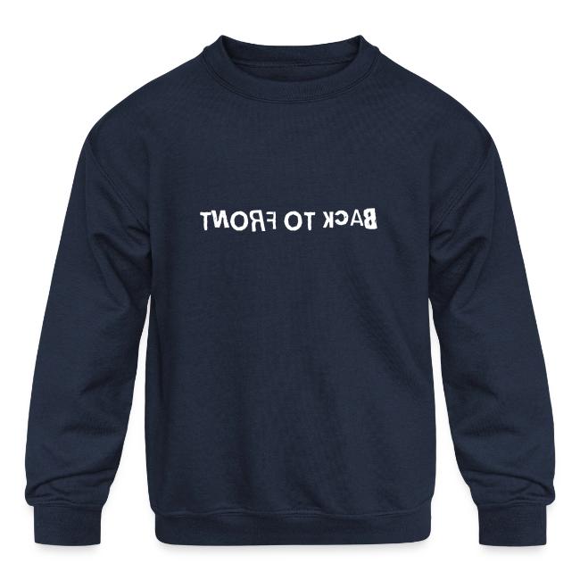 Back To Front Word Art