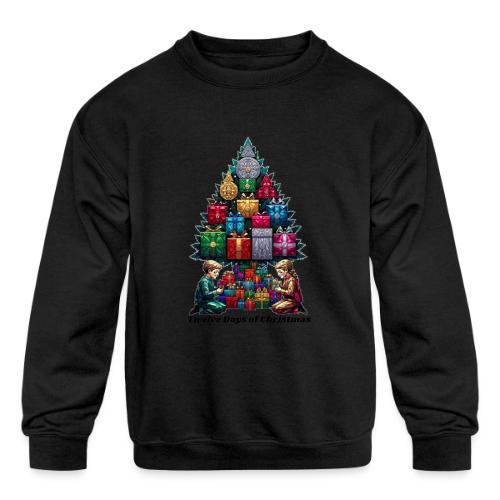Twelve Days of Gifts T-Shirt - Kids' Crewneck Sweatshirt