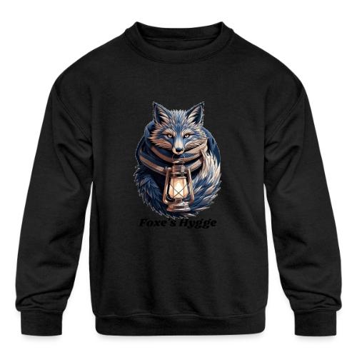 Hygge Ember Fox T-Shirt - Kids' Crewneck Sweatshirt