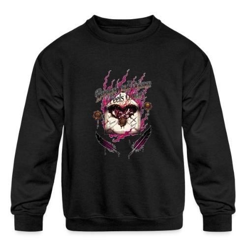 Burned the Evidence Feels Great T-Shirt - Kids' Crewneck Sweatshirt
