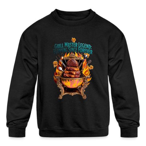 Grill Master Legend T Shirt - Kids' Crewneck Sweatshirt