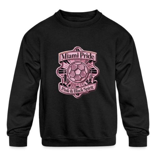Miami City Pride T Shirt, Vibrant City Pride Gift - Kids' Crewneck Sweatshirt