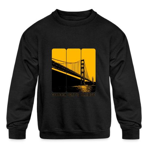 Golden Gate Bold Icon - Kids' Crewneck Sweatshirt