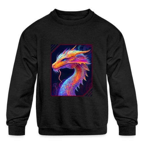 Dragon Spectrum - Kids' Crewneck Sweatshirt