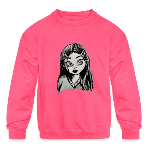 T-short Girl - Kids' Crewneck Sweatshirt