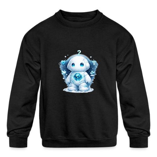 Snowy AI - Kids' Crewneck Sweatshirt