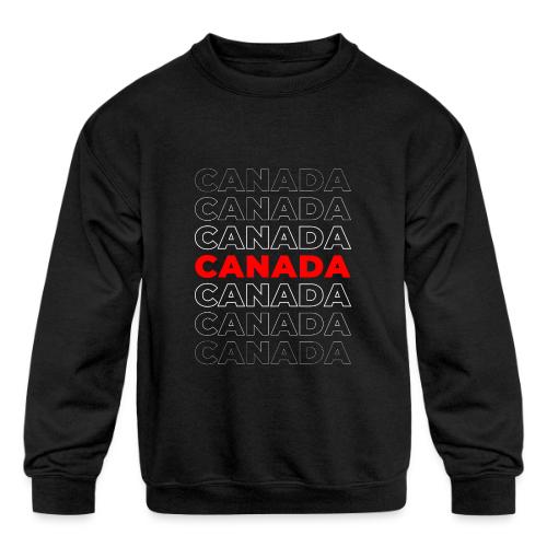 True North Tribute – Canada - Kids' Crewneck Sweatshirt
