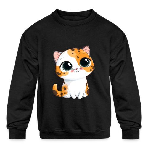 Kitten: Purrfectly Adorable - Kids' Crewneck Sweatshirt