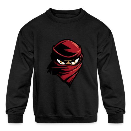 Scarlet Shadow Ninja - Kids' Crewneck Sweatshirt