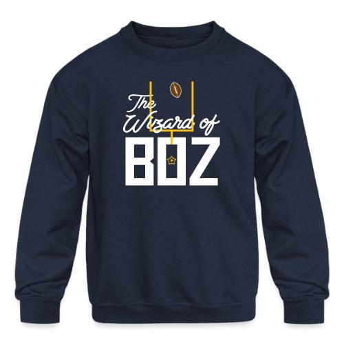 Wizard of Boz - Kids' Crewneck Sweatshirt