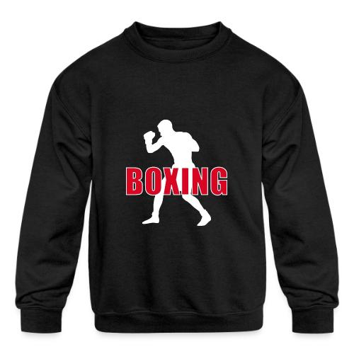 Boxing Force - Kids' Crewneck Sweatshirt
