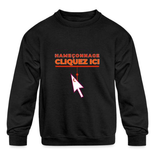 Phishing: Digital Lure - Kids' Crewneck Sweatshirt