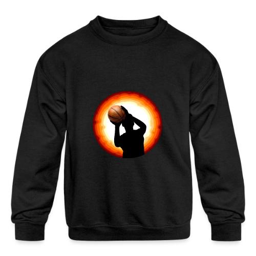 Basketball: The Art of the Shot - Kids' Crewneck Sweatshirt