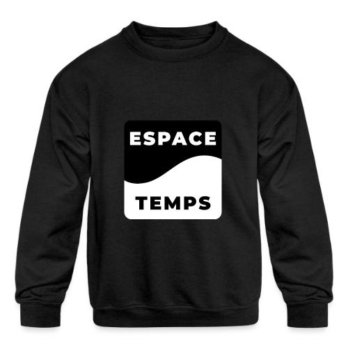 Space-Time: Distorted Reality - Kids' Crewneck Sweatshirt