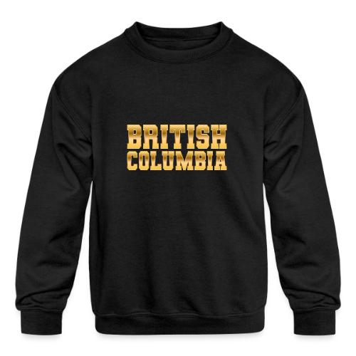 British Columbia - Kids' Crewneck Sweatshirt