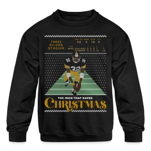 The Inch That Saved Christmas - Kids' Crewneck Sweatshirt