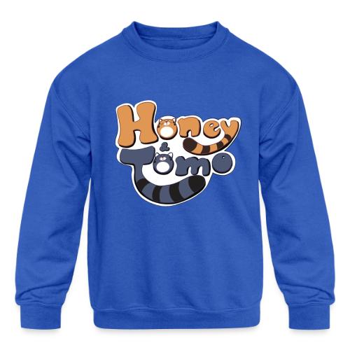 Honey and Tomo Logo - Kids' Crewneck Sweatshirt