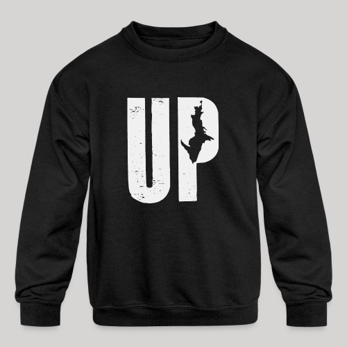 UP MI - Kids' Crewneck Sweatshirt
