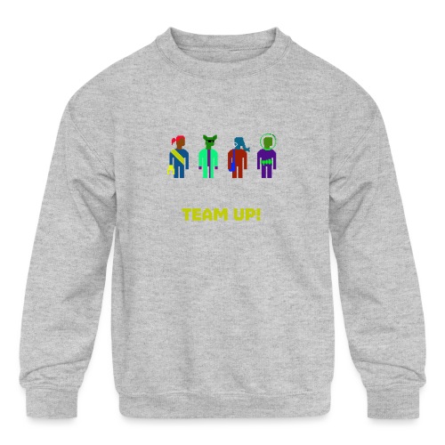 Spaceteam Team Up! - Kids' Crewneck Sweatshirt