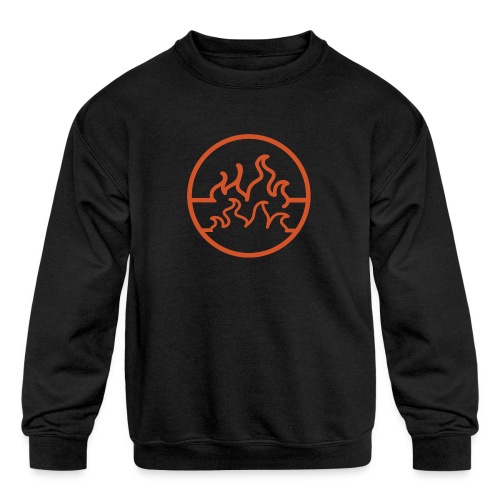 Fire Element - Kids' Crewneck Sweatshirt