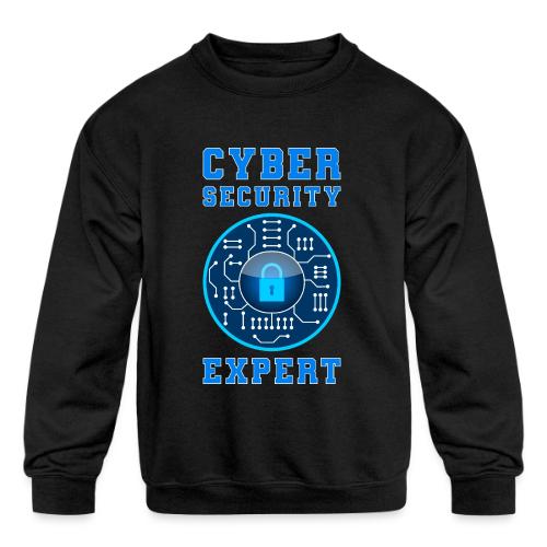 Cyber Security Expert - Kids' Crewneck Sweatshirt