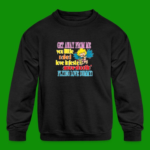 Love Dummy - Anti Valentine - Kids' Crewneck Sweatshirt
