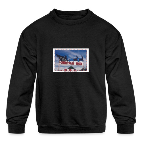 Priut Christmas Tree Shop - Kids' Crewneck Sweatshirt