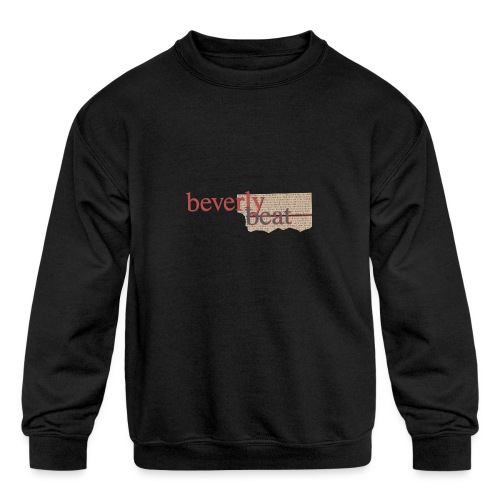 BevBeat Shirt 90210 01 - Kids' Crewneck Sweatshirt