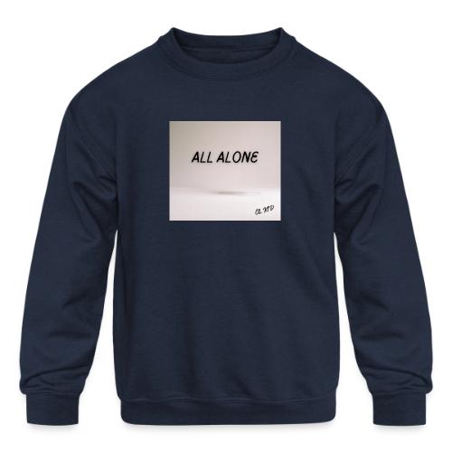 All Alone Album Art - Kids' Crewneck Sweatshirt