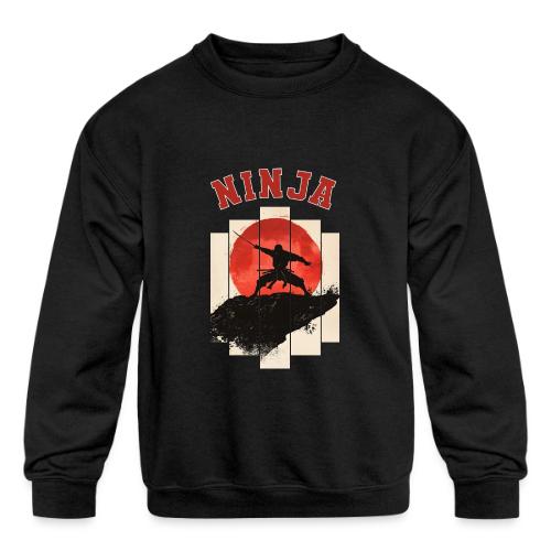 Ninja Strike Force - Kids' Crewneck Sweatshirt