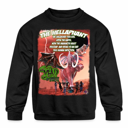 Vlad The Inhaler: The Hellaphant New - Kids' Crewneck Sweatshirt