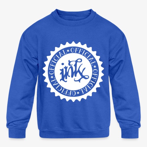 official white - Kids' Crewneck Sweatshirt