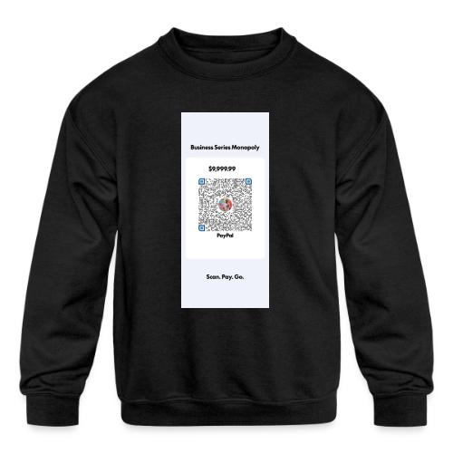 pp my qrcode 1758477437583 - Kids' Crewneck Sweatshirt