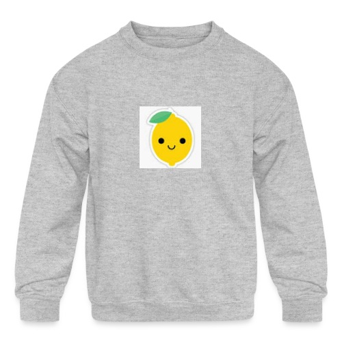 Lemon Squeeze - Kids' Crewneck Sweatshirt
