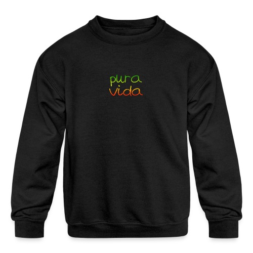pura vida - Kids' Crewneck Sweatshirt